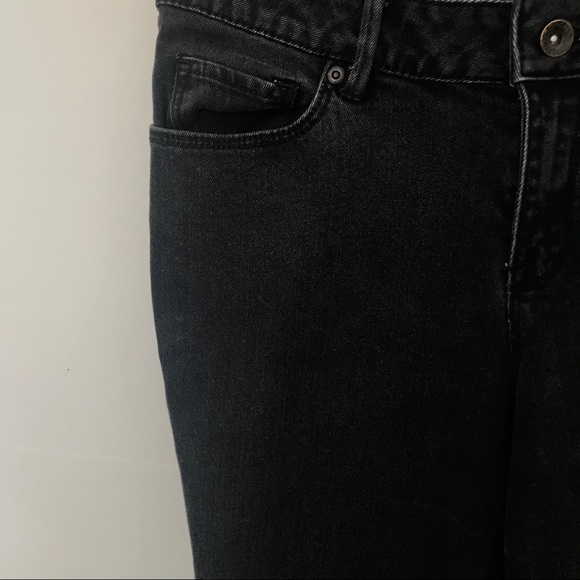 Sonoma Lifestyle Black Midrise Straight Jeans 10S - Picture 4 of 12